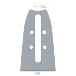 Guide chane trononneuse 208atmd009 guide: 50 cm pas: 3 / 8 jauge: 1. 5 maillons: 72 duracut 5400182094388 ...