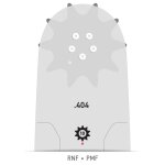 Guide chane trononneuse 363rndd025 guide: 91 cm pas: 3 / 8 jauge: 1. 6 maillons: 114 powercut 5400182094555 ...