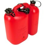 Jerrican double compartiment 5 l + 3 l rouge - oregon 562407 5400182976301 Jerrican double compartiment 5 l + 3 l rouge - oregon 562407 5400182976301