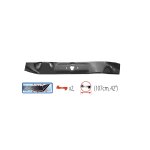 Lame pour tondeuse  gazon mtd 107 cm / 42  - oregon p630453800102 5400182215363