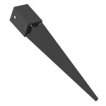 Pied de poteau  planter, support de poteau mermier - 90x90 mm 3026726871301