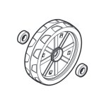 Roue avant tondeuse à gazon alpina 381007483 - 2 - ggp - 381007483 / 2 7313323230973 Roue avant tondeuse à gazon alpina 381007483 - 2 - ggp - 381007483 / 2 7313323230973