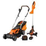 Twin pack tondeuse + coupe bordure à batterie 40v. yard force lmg32 - ltg30 300m² 6939500729859 Twin pack tondeuse + coupe bordure à batterie 40v. yard force lmg32 - ltg30 300m² 6939500729859