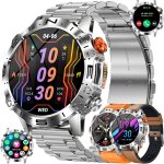 1, 43  amoled montre connecte homme avec appel bluetooth 5. 1 / numrotation, 3 bracelets, smartwatch ...