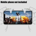 1 paire de manettes de jeu pubg pour t�l�phone portable, gauche et droite, 1 paire de boutons pour manette ...