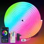 10m ruban led 5050 rgbic connecté bluetooth, bande lumineuse extérieur etanche ip67, bandeau led flexible ... 10m ruban led 5050 rgbic connecté bluetooth, bande lumineuse extérieur etanche ip67, bandeau led flexible ...