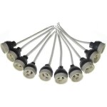 10x gu10 douilles douilles connecteur de lampe pour pied de lampe d'clairage encastr et spots ampoule ...