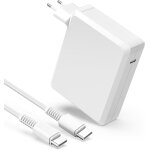 140w chargeur macbook, chargeur usb c compatible pour mac book pro 16 / 15 / 14 / 13 pouces, mac book ...