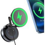 15w support telephone voiture induction [ventouse elastique amliore] 360 rglable porte tlphone voiture ...