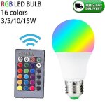 16 lampe a couleur changeante led 85 - 265v rgbw ampoule led rgb lumi�re variable led ampoule rgbww e27 ...