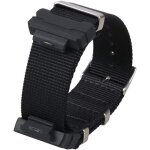 16mm nato bracelet compatible avec casio g - shock ga - 110 ga - 100 gd - 100 men sports waterproof replacemen ...