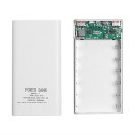 18650 batterie power bank box 5v 2. 1a lcd display 20000mah power board pour 6x18650 batterie diy powerbank ...