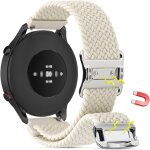 18mm nylon bracelet compatible avec garmin / fossil / huawei montre bracelet magntique a dclenchement ...