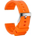 19mm bracelet montre silicone - noir d�gagement rapide intelligente bracelets pour homme femme - souple ...