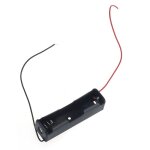 1pcs 18650 alimentation batterie bo�te de rangement bo�tier en plastique porte avec fils chargeur de ...