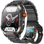 2, 01  amoled montre connect�e homme avec appel bluetooth 5, 2 / num�rotation, smartwatch compatible ...