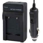 2 en 1 chargeur batterie voiture l'appareil photo num�rique et pour canon nb - 10l noir