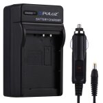 2 dans 1 chargeur voiture batterie d'appareil photo numrique pour la canon lp - e12