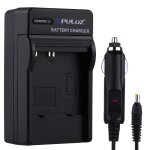 2 dans 1 chargeur voiture batterie d'appareil photo num�rique pour la casio cnp40
