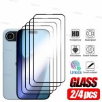 2 / 4 pices verre tremp pour iphone 17 air protecteur d'cran pour iphone 17 air pleine colle anti ...