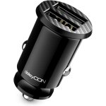 2, 4a allume - cigare chargeur usb - 2400ma charge rapide 2 ports usb - mini voiture compatible avec ... 2, 4a allume - cigare chargeur usb - 2400ma charge rapide 2 ports usb - mini voiture compatible avec ...