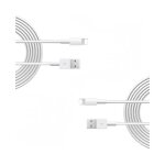 2 chargeur c�ble 2 m�tre blanc renforc� usb synchronisation data pour iphone 6s