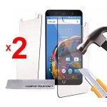 2 films vitre verre tremp� de protection ecran 100% transparent samsung galaxy a6 (2018) (5, 6 pouces) ...