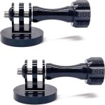 2 groupe adaptateur trpied en aluminium trpied mount adaptateur support de camra avec filetage 1 / ...