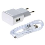 2 in 1 t�l�phone mobile voyage chargeur murale adaptateur + micro usb c�ble, 2a voyage chargeur adaptateur ...