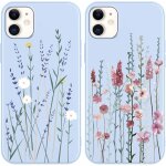 2 pi¿¿ces coque pour iphone 8 / 7 / se 2020 / se 2022 4, 7 , transparente silicone avec motif fleur mignon ... 2 pi¿¿ces coque pour iphone 8 / 7 / se 2020 / se 2022 4, 7 , transparente silicone avec motif fleur mignon ...