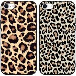 2 pi�ces coque pour iphone 8 / 7 / se 2020 / se 2022 4, 7  motif de lmprim� l�opard etui, aesthetic housse ...