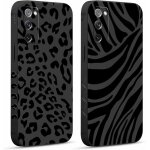 2 pi�ces coque pour samsung galaxy s20 fe 5g 6, 5 , etui avec motif animaux l�opard z�bre et peint dessin ...