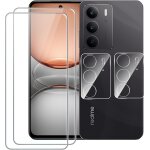 2 + 2 pices film pour realme c75 4g / realme 14x 5g verre tremp, protection de l'appareil photo et ...