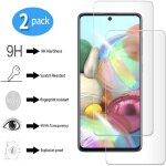 [2 pices pour samsung galaxy a71 verre tremp, [sans bulles] [duret 9h] [anti rayures] [haut dfinition] ...