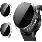 [2 pi�ces] pour samsung galaxy watch 7 40mm coque avec film de confidentialit� en verre tremp�, case ...