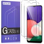 2 pices verre tremp pour samsung galaxy a225g, ultra rsistant film protection d'cran, hd transparent, ...