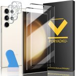 [2 + 2 pices] verre tremp pour samsung galaxy s23 ultra, 2 films de protection + 2 films appareil photo, ...