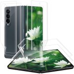 2 + 2 verre trempé pour samsung galaxy z fold 4 5g, 3d transparent tpu protection ecran + film protecteur ... 2 + 2 verre trempé pour samsung galaxy z fold 4 5g, 3d transparent tpu protection ecran + film protecteur ...