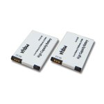 2 x vhbw batteries set 950mah pour tlphone fixe sans fil tlphone siemens gigaset sl4 professional, ...