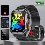 2025 nouveau robuste militaire gps montre intelligente hommes pour xiaomi bluetooth appel surveillance ...