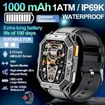 2025 nouveau sport de plein air montre intelligente longue durée de vie de la batterie 2. 13 pouces hd ... 2025 nouveau sport de plein air montre intelligente longue durée de vie de la batterie 2. 13 pouces hd ...