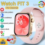 2025 nouvelle montre fit 3 pro montre intelligente homme femmes 2. 04 pouces hd amoled gps trajectoire ... 2025 nouvelle montre fit 3 pro montre intelligente homme femmes 2. 04 pouces hd amoled gps trajectoire ...