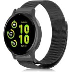 20mm bracelet compatible avec garmin vivoactive 5, hommes et femmes magn�tique acier inoxydable m�tal ...