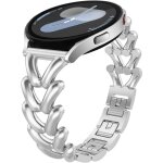 20mm bracelet en m�tal pour samsung galaxy watch 7 / 6 / 5 / 4 40, 44mm / watch 6 classic 43, 47mm / ...