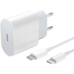 20w chargeur usb c rapide pour a pple iphone 12 pro / 12 / 12 mini / 12 pro max / 14 / 13 / 12 / 11 / ...