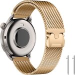 22mm bracelet compatible avec amazfit balance, nouveau hommes et femmes magn�tique acier inoxydable tiss� ...