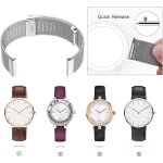 22mm bracelet de montre metal pour homme femme, bracelet de montre pour montre connect�e et montre traditionne ...