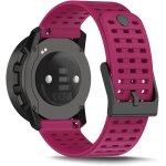 22mm bracelet de montres en silicone bande de remplacement en sports compatible avec suunto vertical ...