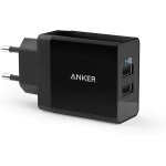 24w 2 port usb wall charger multiple usb socket universal adapter for iphone, ipad, samsung galaxy / ...