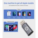 27w adaptateur convertisseur usb c femelle vers lightning m�le chargeur rapide(lot de 3) connecteur cordon ...